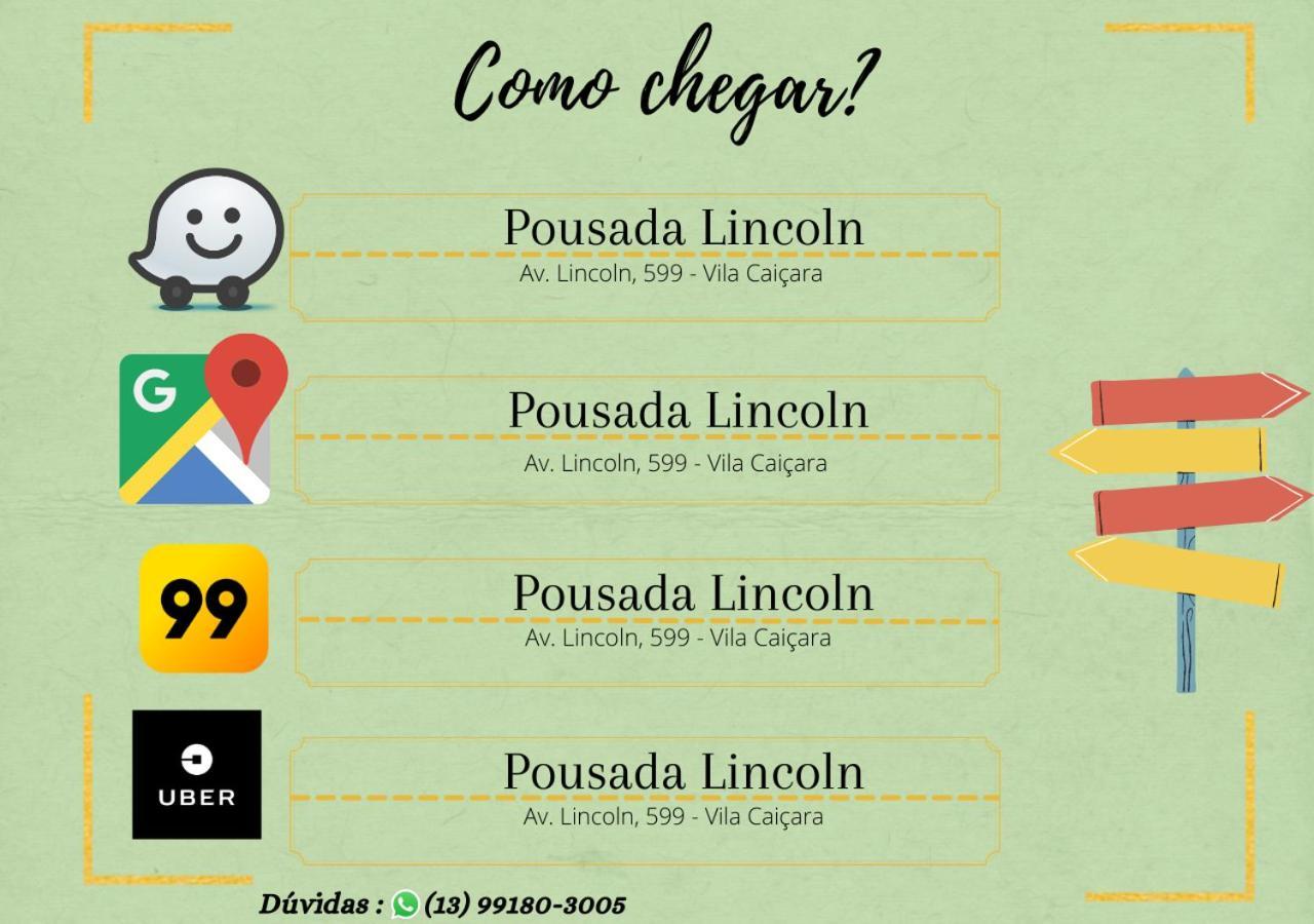 Pousada&Hostel Lincoln Praia Grande מראה חיצוני תמונה